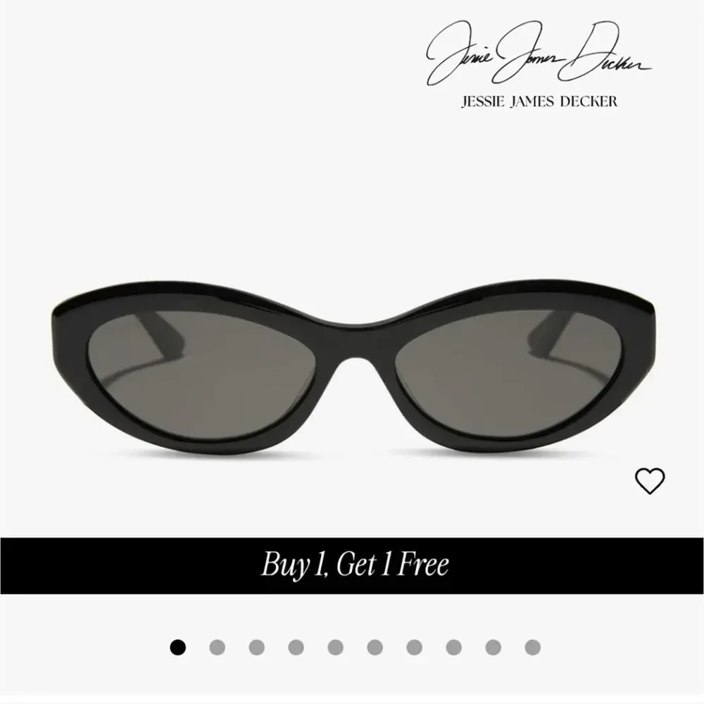 New DIFF EYEWEAR x Jessie James Decker Cat Eye Sunglasses